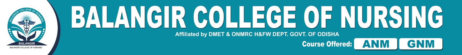 Balangir College of Nursing Banner